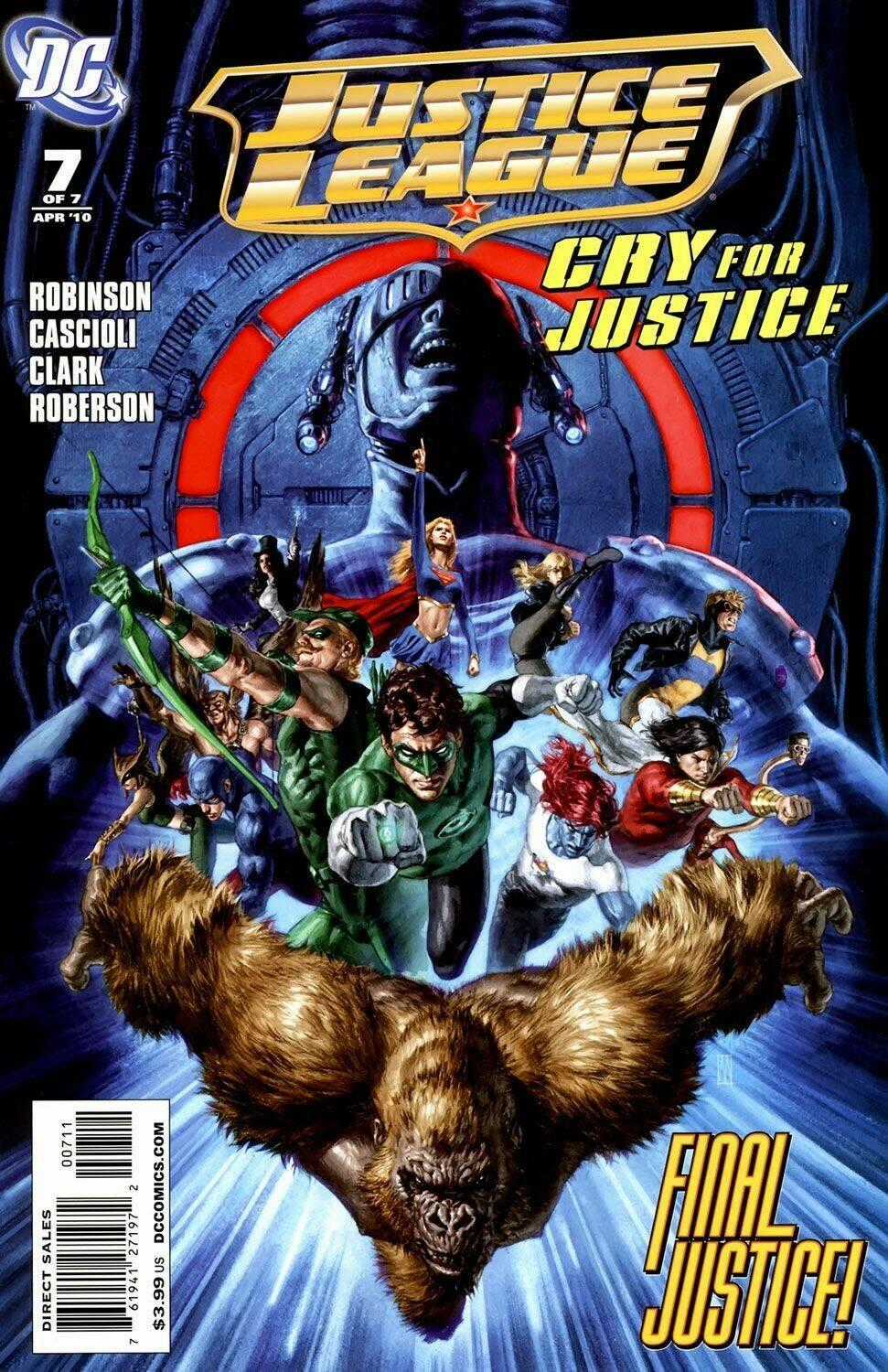 JUSTICE LEAGUE: CRY FOR JUSTICE - Chapter 7 - Trang 1