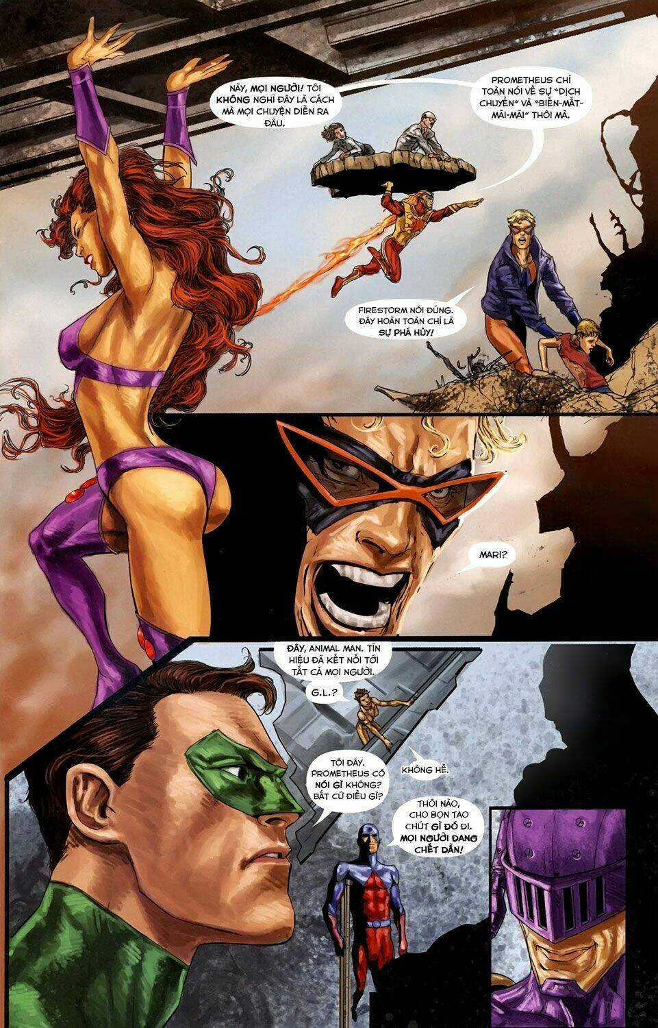 JUSTICE LEAGUE: CRY FOR JUSTICE - Chapter 7 - Trang 7