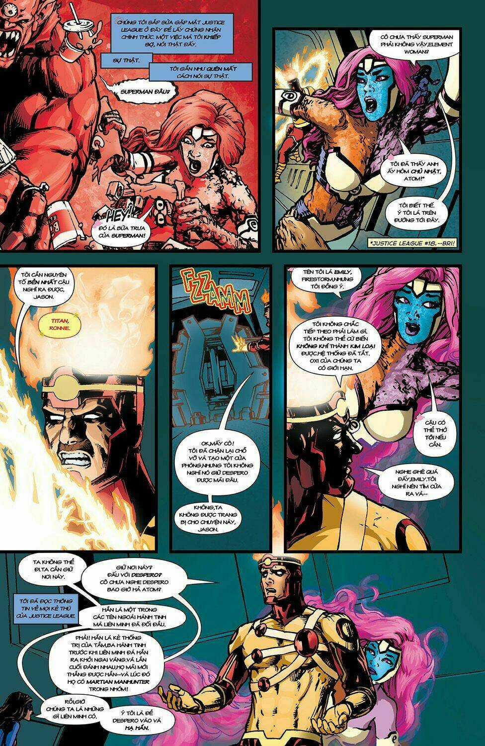 Justice League - Chapter 20 - Trang 4