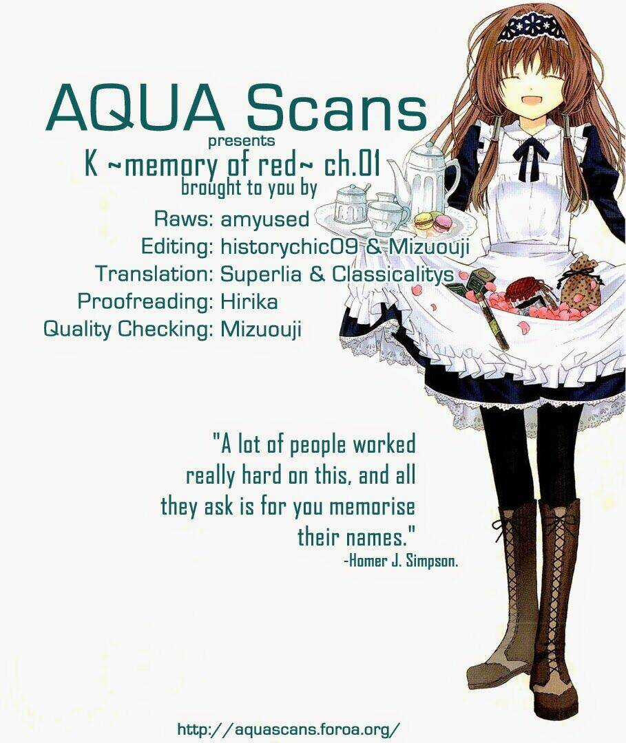 K - Memory Of Red - Chapter 3 - Trang 1