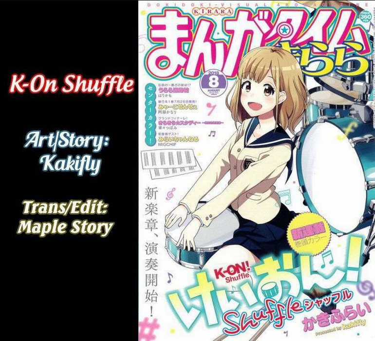 K-On Shuffle - Chapter 29 - Trang 1