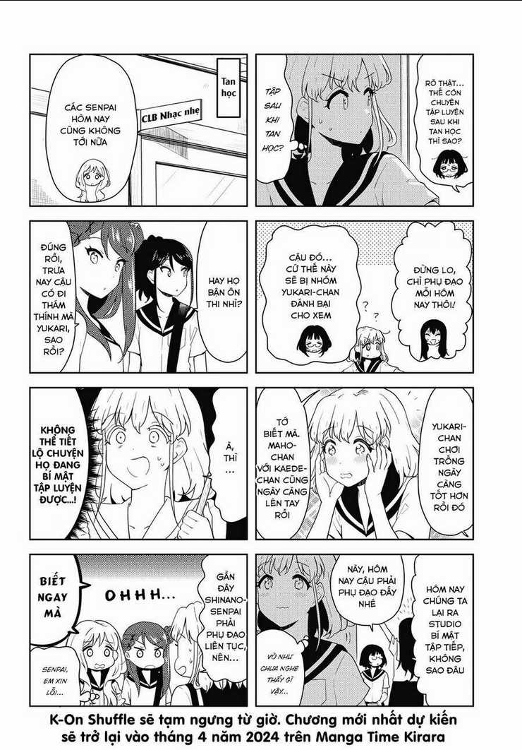 K-On Shuffle - Chapter 46 - Trang 8