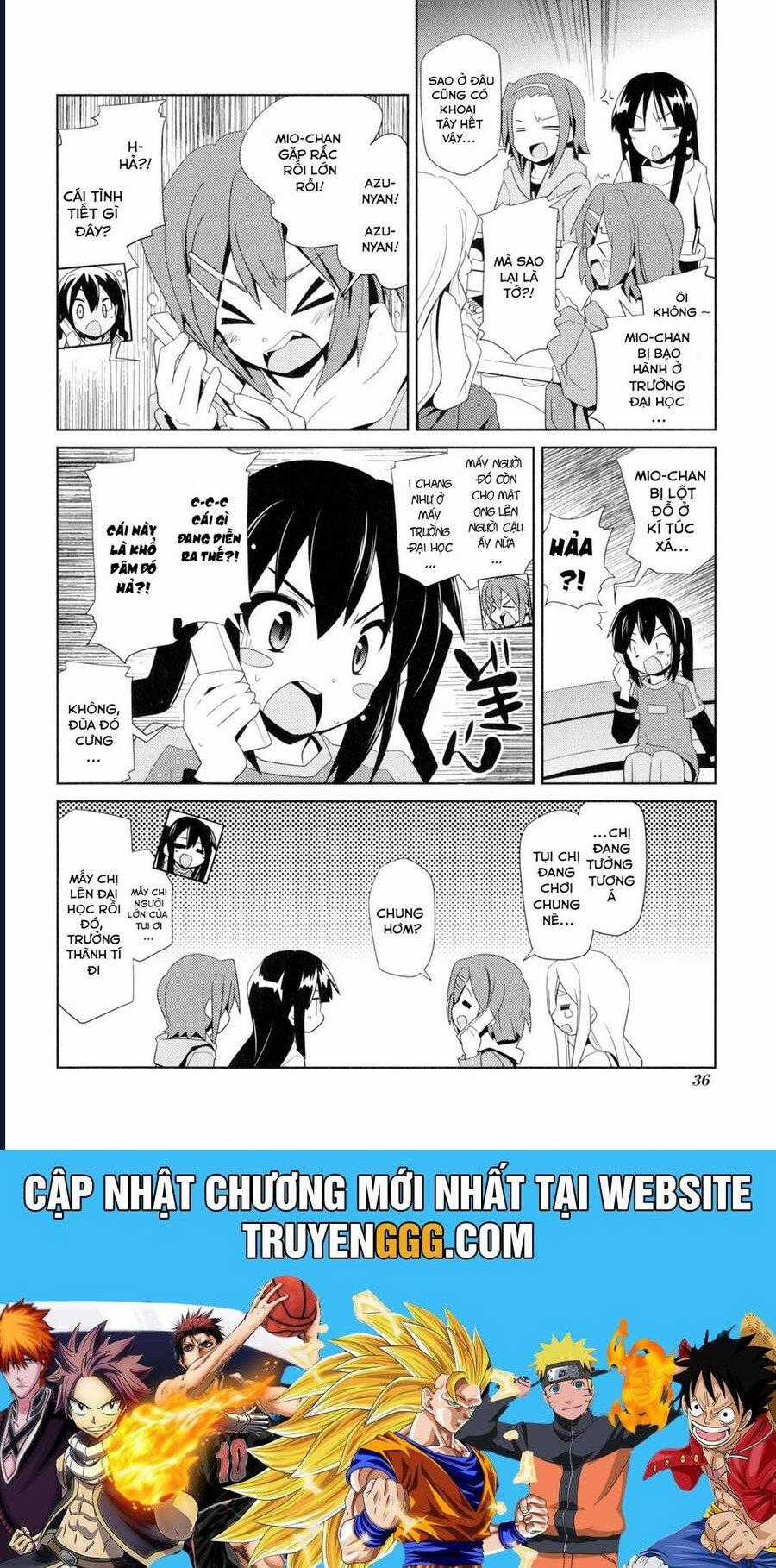 K-On! Story Anthology Comic - Chapter 5 - Trang 8