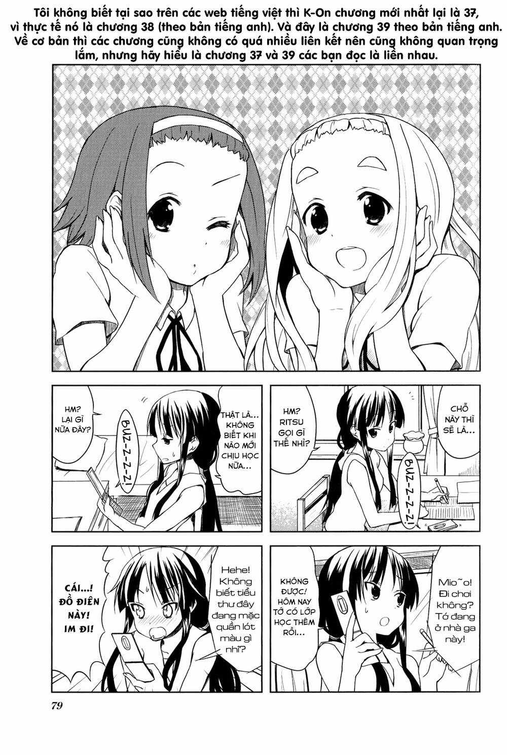 K-On! - Chapter 38 - Trang 3