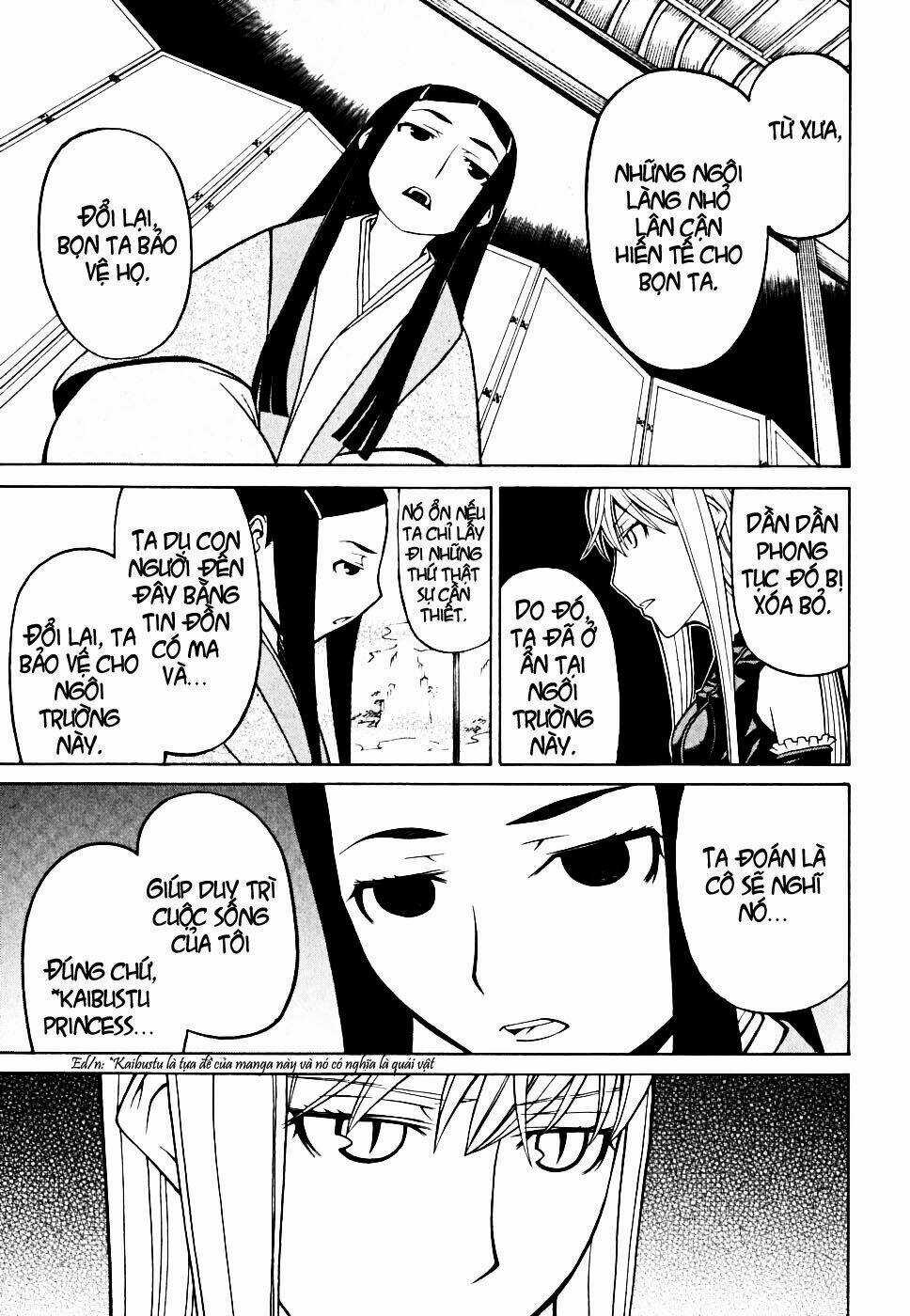 Kaibutsu Oujo - Chapter 30 - Trang 28