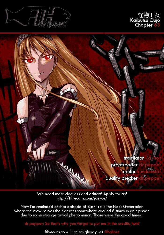 Kaibutsu Oujo - Chapter 63 - Trang 1