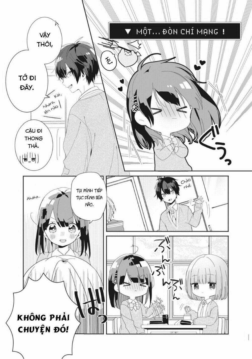 Kaishin No Ichigeki! - Chapter 2.2 - Trang 12