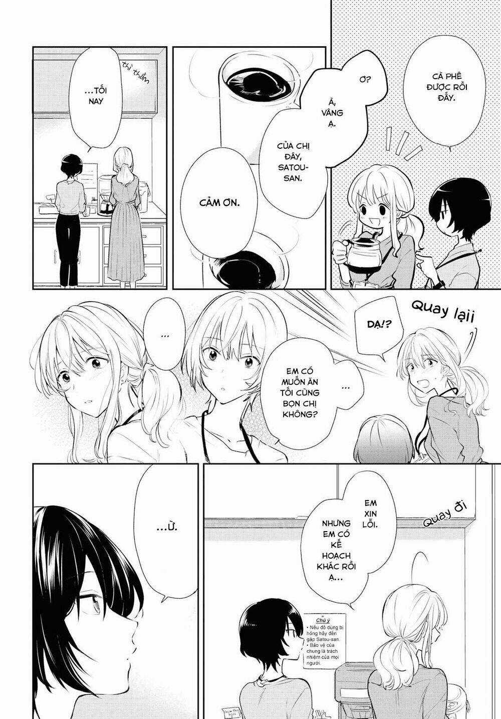 Kaketa Tsuki To Doughnut - Chapter 5 - Trang 4