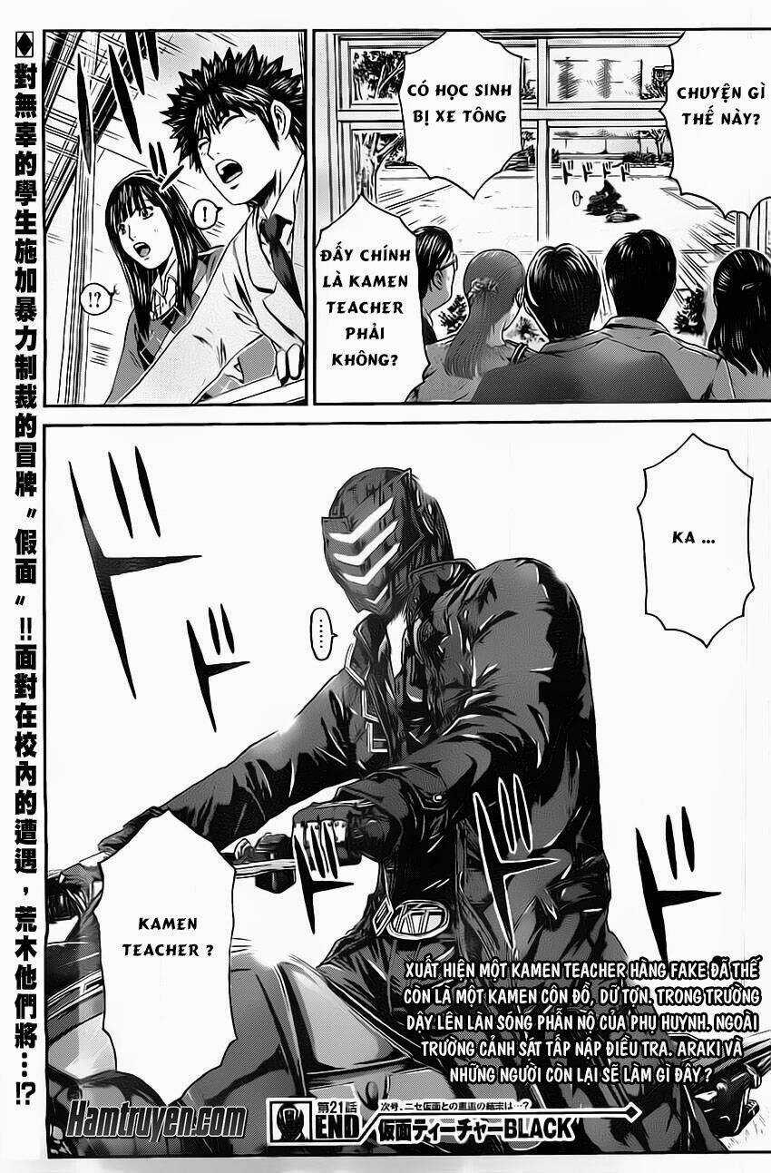 Kamen Teacher Black - Chapter 21 - Trang 23