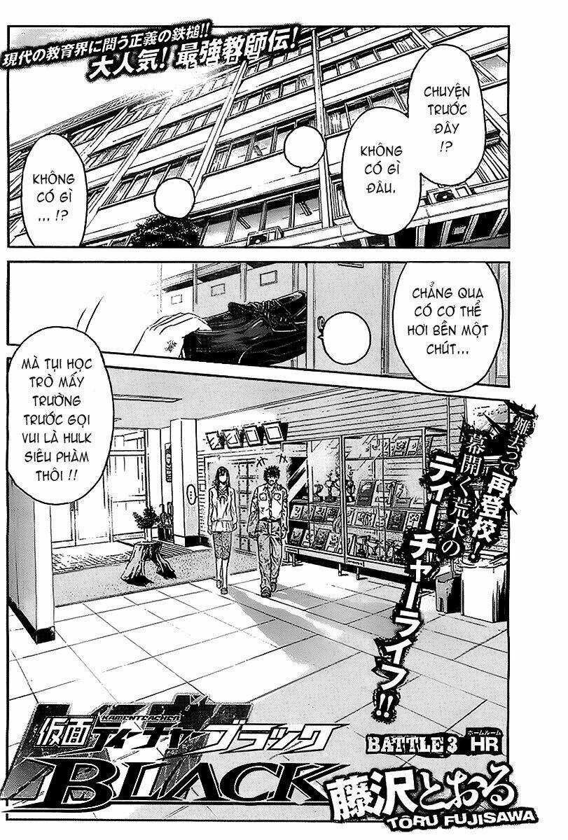 Kamen Teacher Black - Chapter 3 - Trang 4