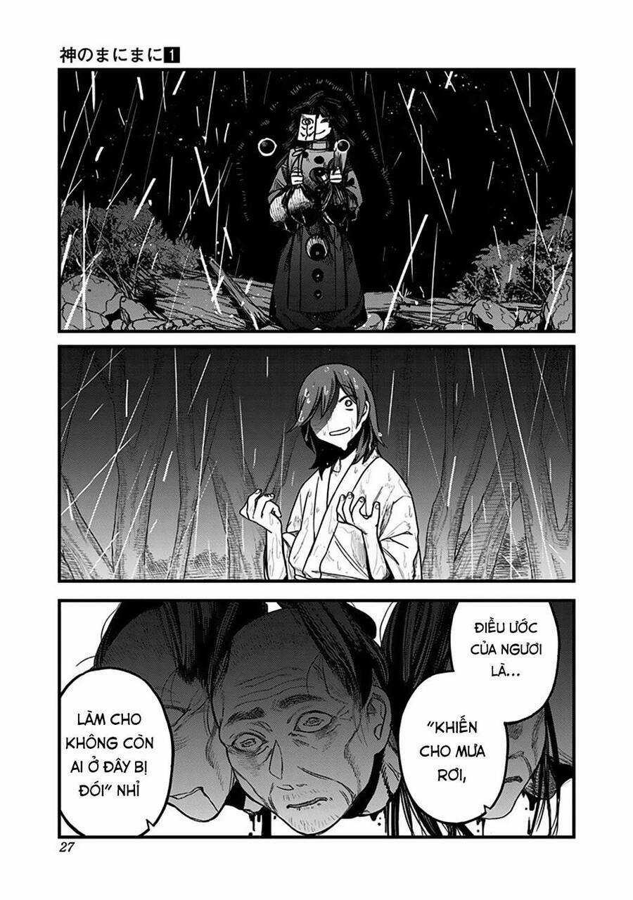 Kami No Manimani - Chapter 1 - Trang 27