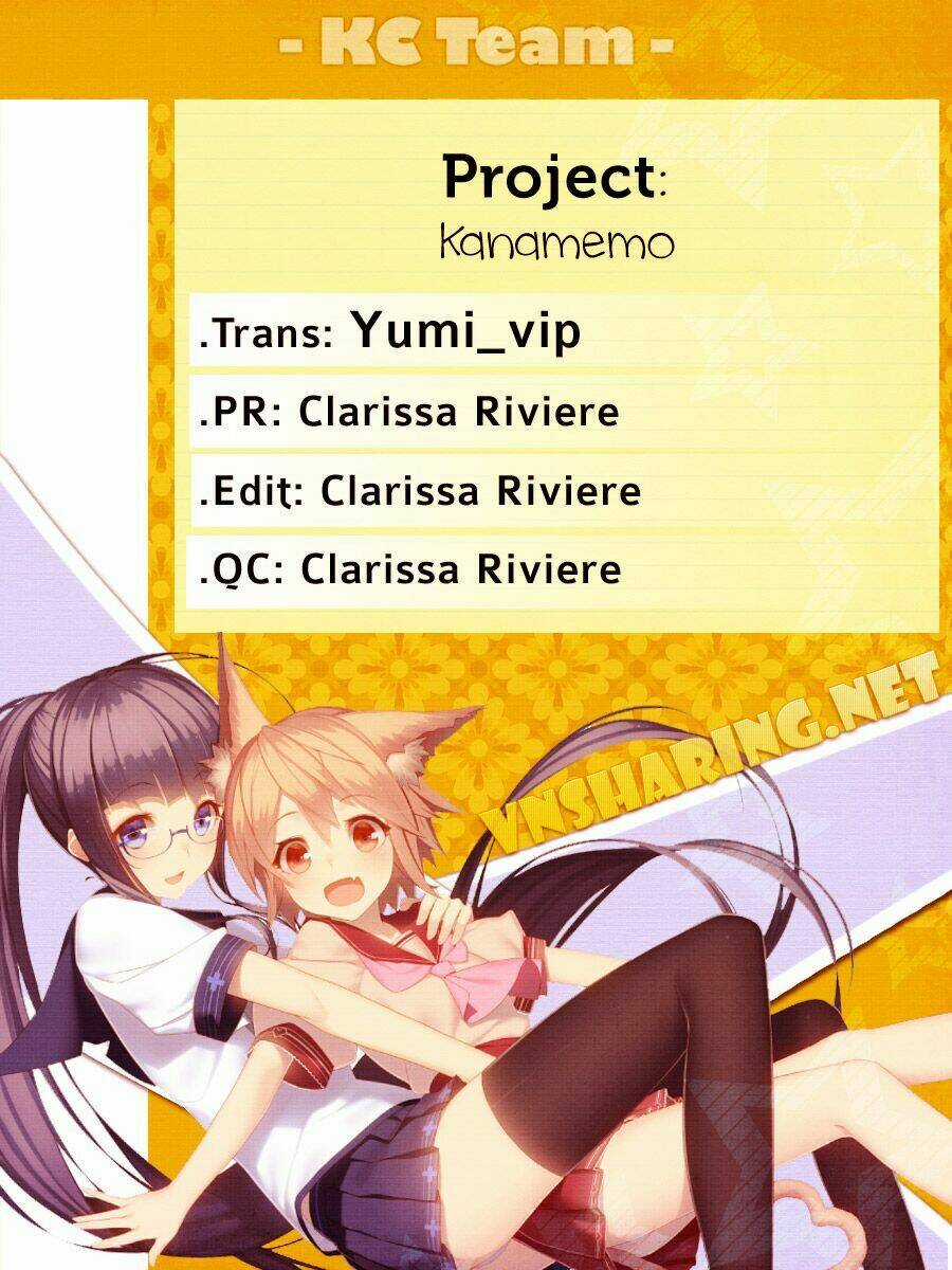 Kanamemo - Chapter 1 - Trang 1
