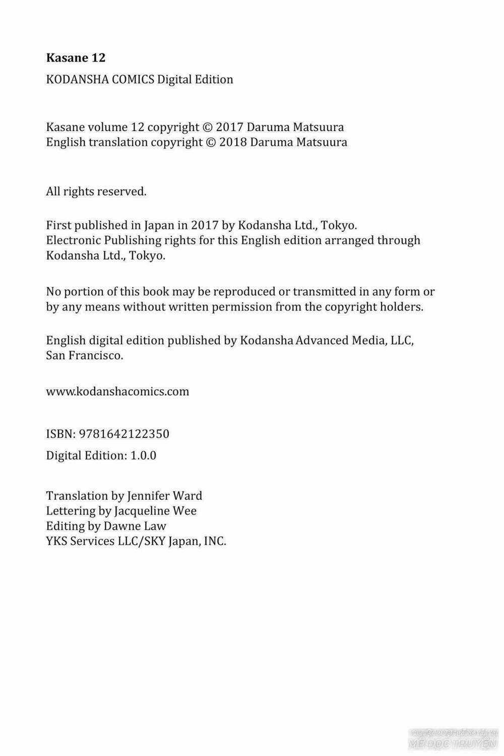 Kasane - Chapter 107 - Trang 26