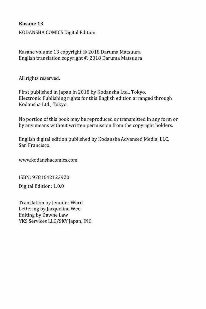 Kasane - Chapter 116 - Trang 21