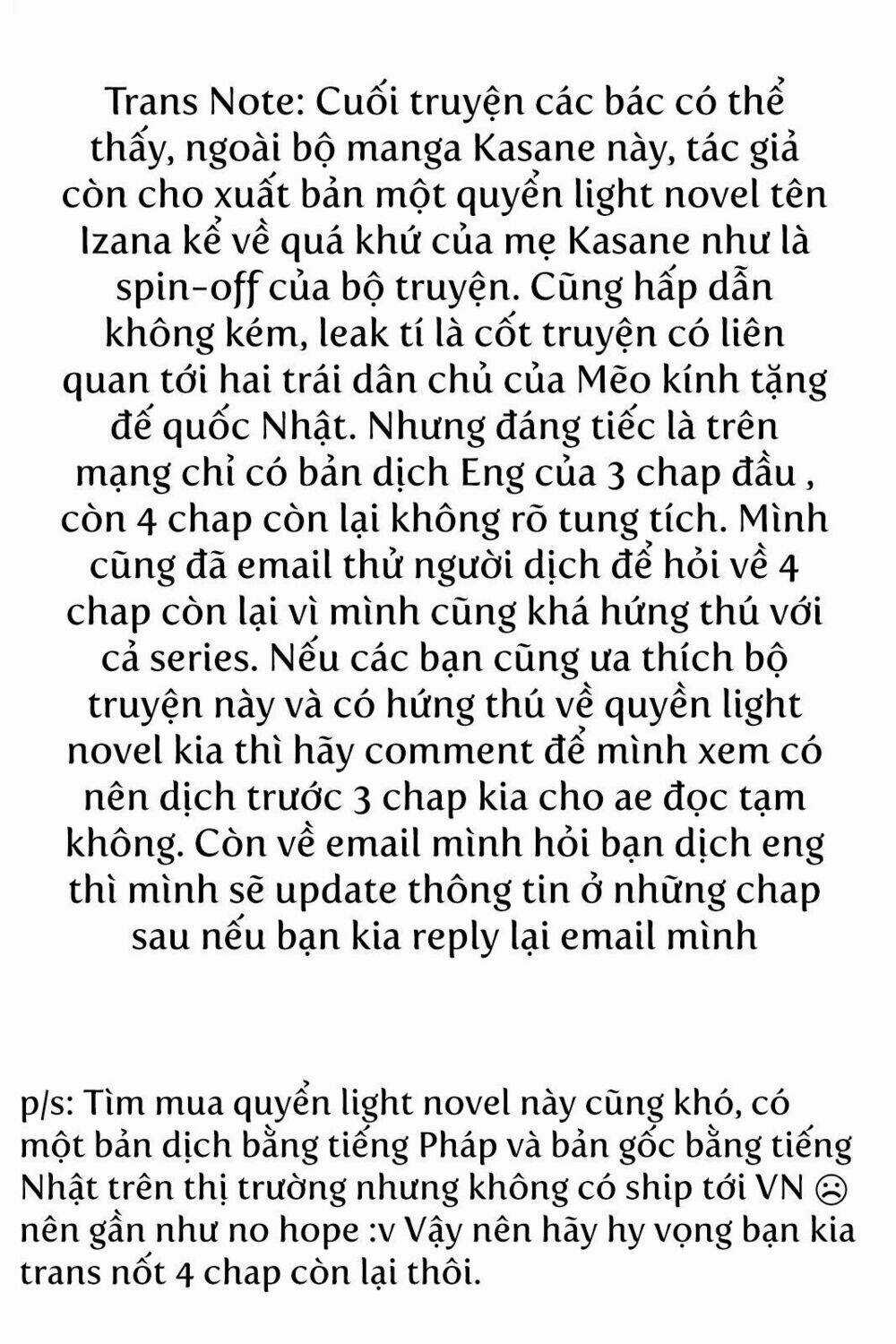 Kasane - Chapter 44 - Trang 29