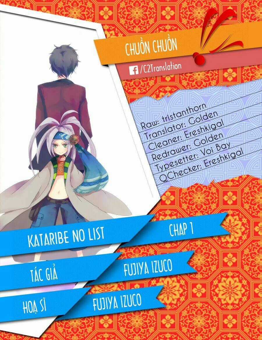 Kataribe No List Reboot - Chapter 1 - Trang 2