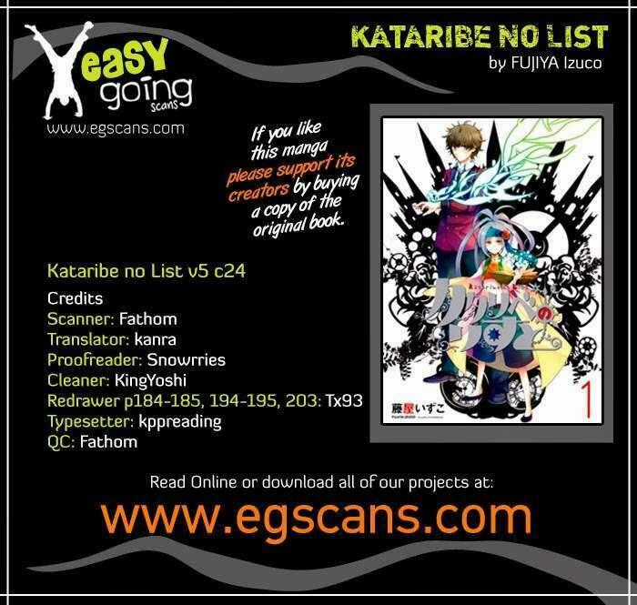 Kataribe No Risuto - Chapter 24 - Trang 1