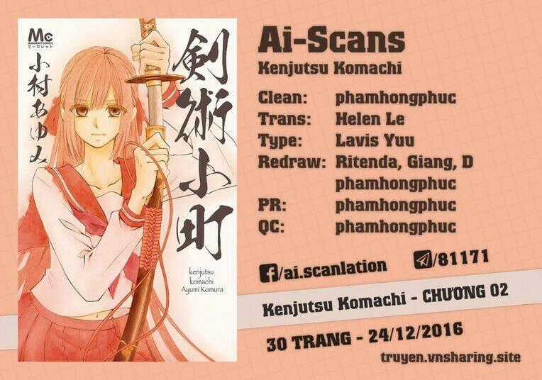 Kenjutsu Komachi - Chapter 2 - Trang 1