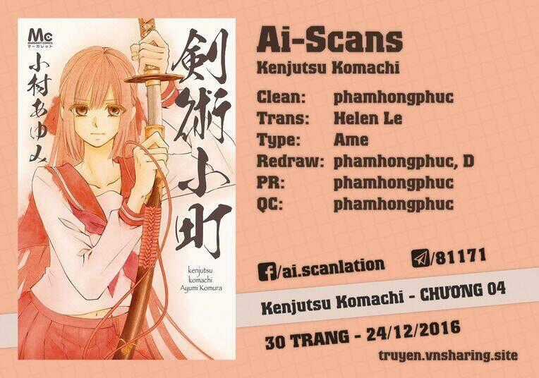 Kenjutsu Komachi - Chapter 4 - Trang 1