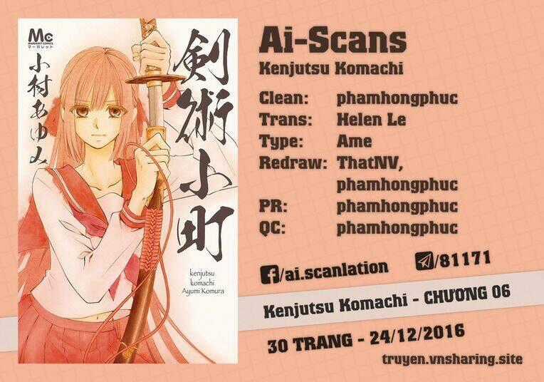 Kenjutsu Komachi - Chapter 6 - Trang 1