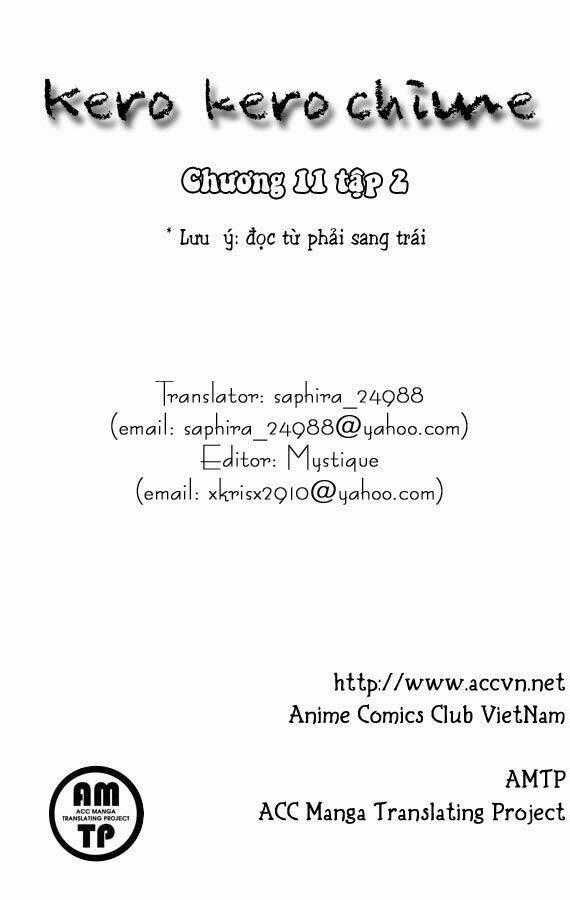 Kero Kero Chime - Chapter 11 - Trang 1