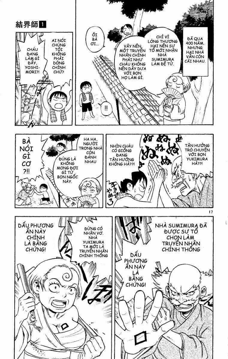 Kết giới sư (remake) - Chapter 1 - Trang 21