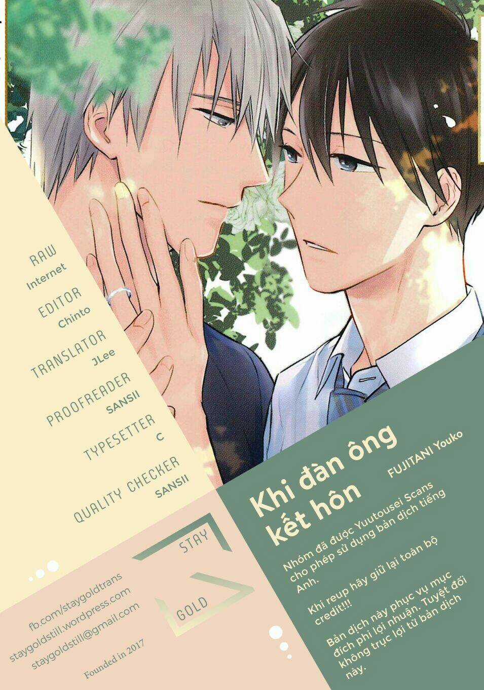 Khi Đàn Ông Kết Hôn - Chapter 3 - Trang 1