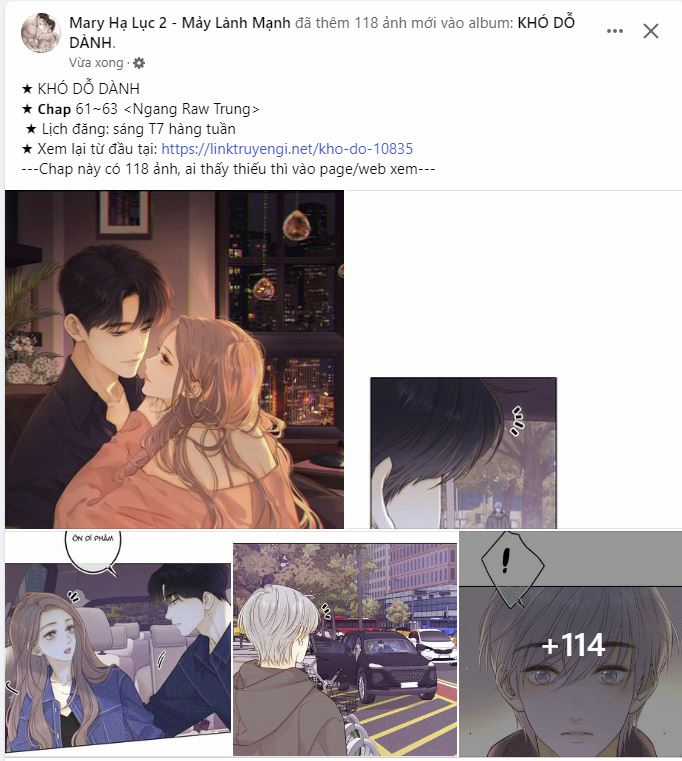 Khó Dỗ Dành - Chapter 62.1 - Trang 1