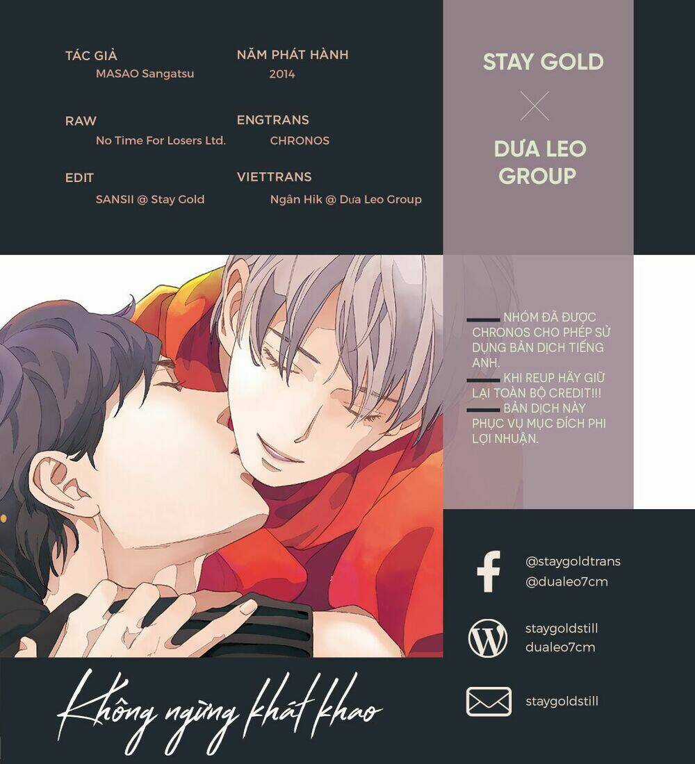 Không Ngừng Khát Khao - Chapter 2 - Trang 1