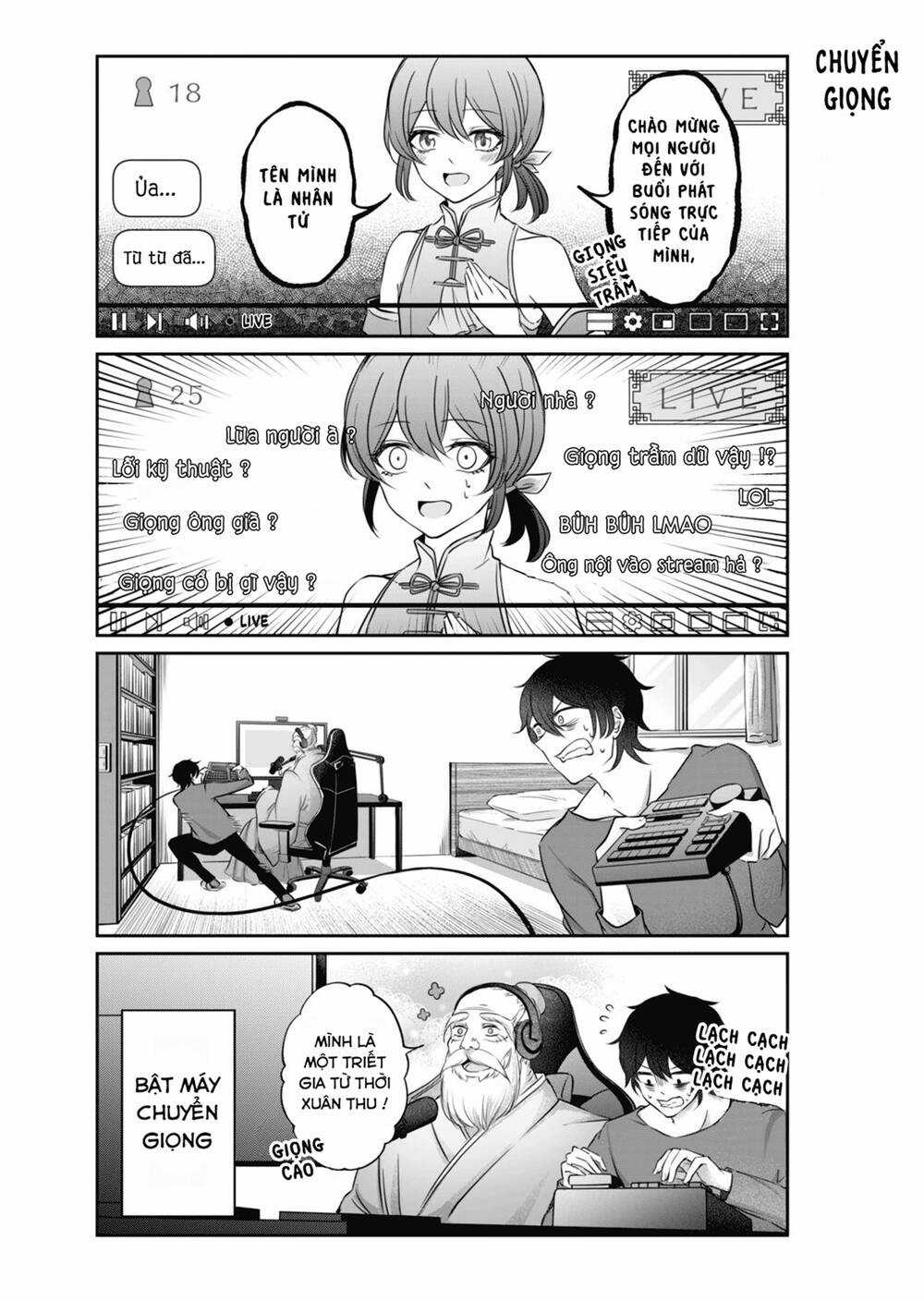 Khổng Tử Làm Vtuber - Chapter 2 - Trang 5