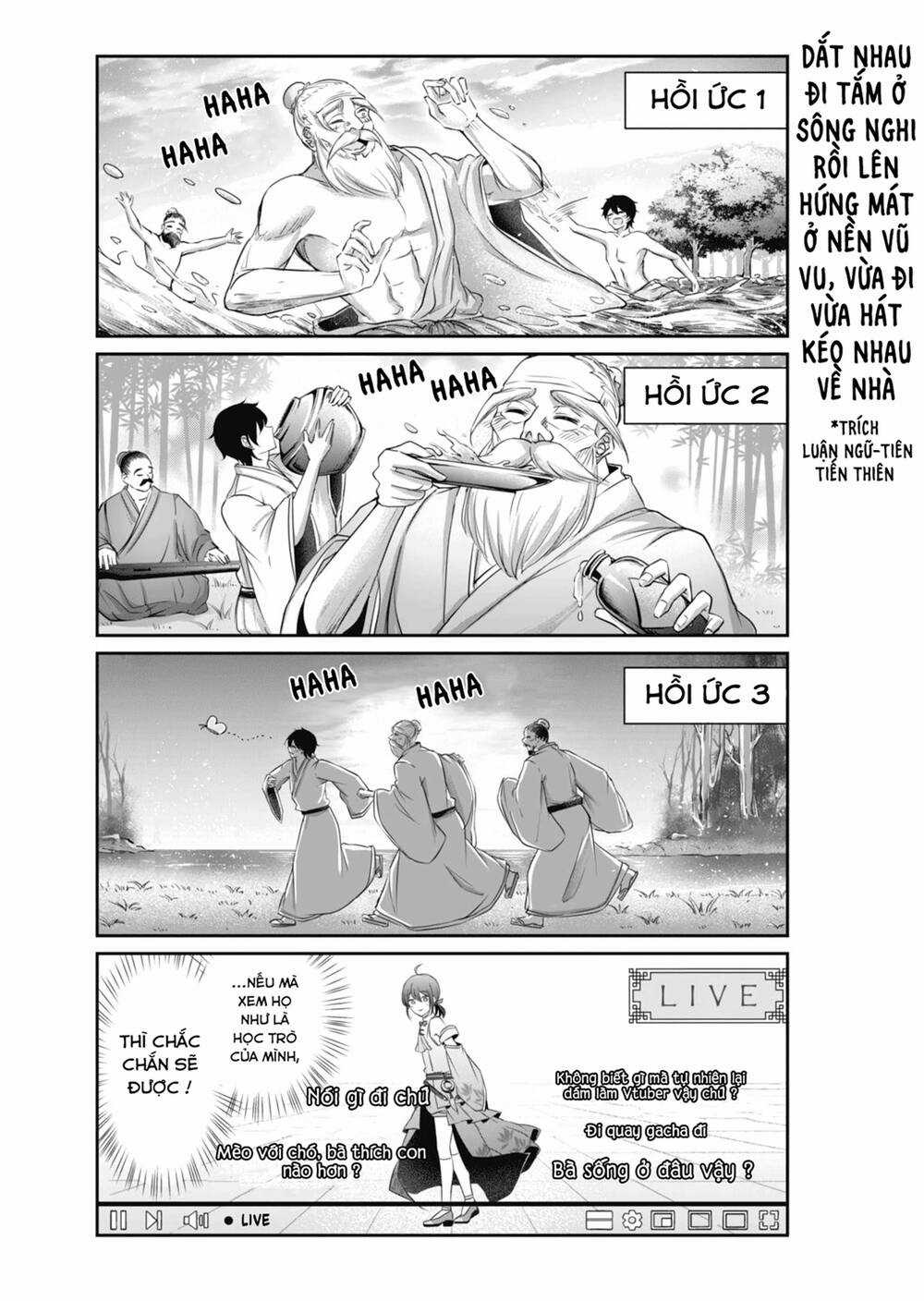 Khổng Tử Làm Vtuber - Chapter 2 - Trang 9