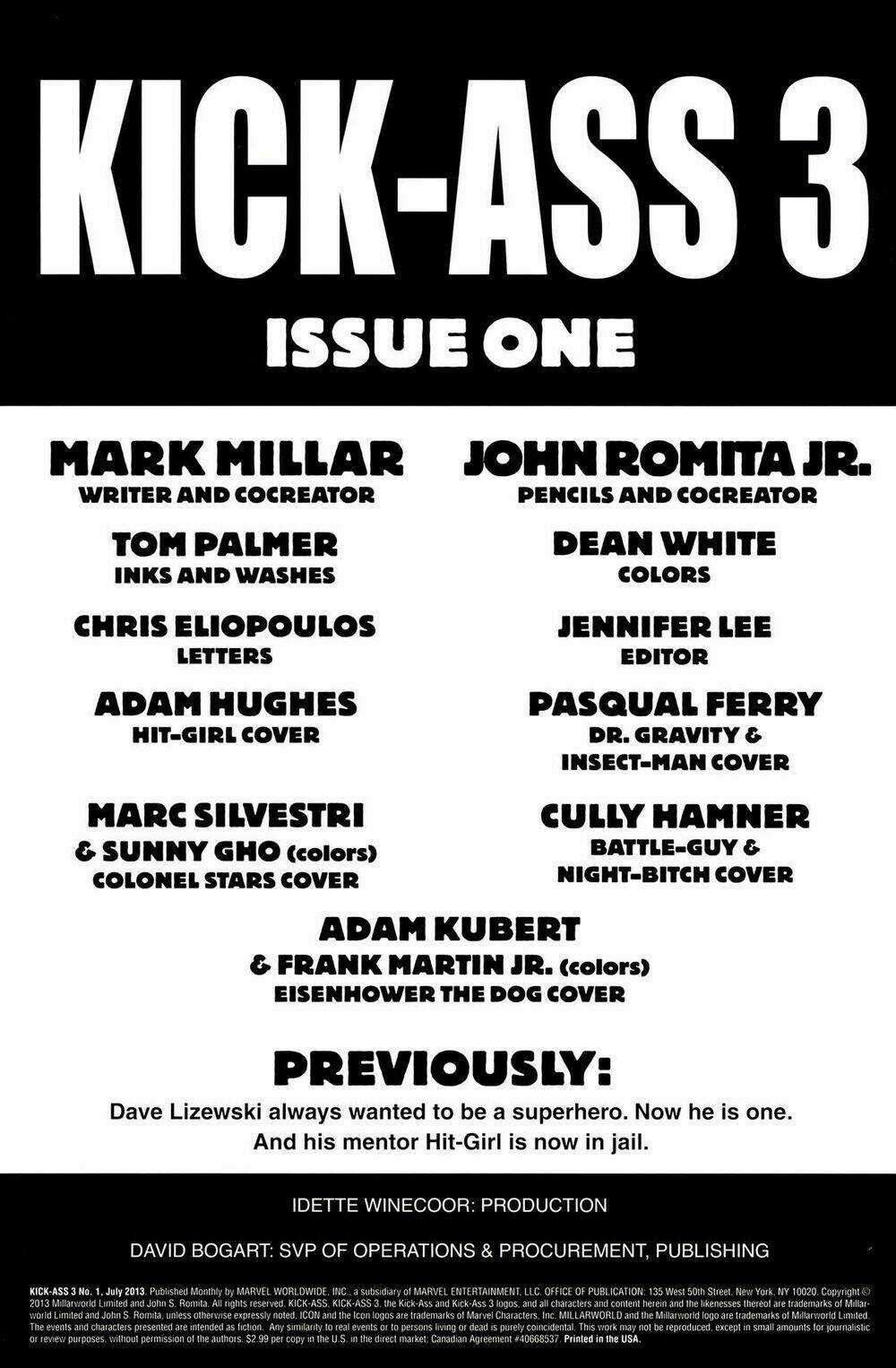 Kick-Ass vol 3 (2013) - Chapter 1 - Trang 3