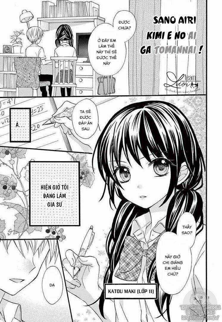 Kimi E No Ai Ga Tomannai! - Chapter 1 - Trang 4