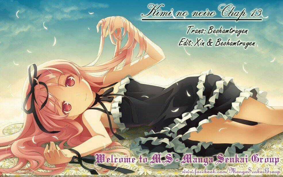 Kimi No Neiro - Chapter 13 - Trang 1