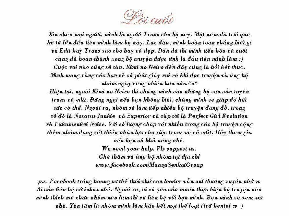 Kimi No Neiro - Chapter 16 - Trang 38