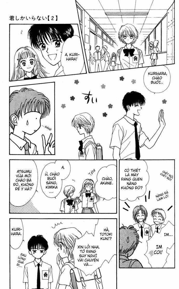 Kimi Shika Iranai - Chapter 8 - Trang 10