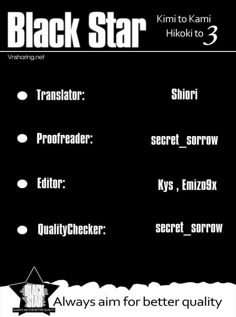 Kimi To Kami Hikoki - Chapter 3 - Trang 1