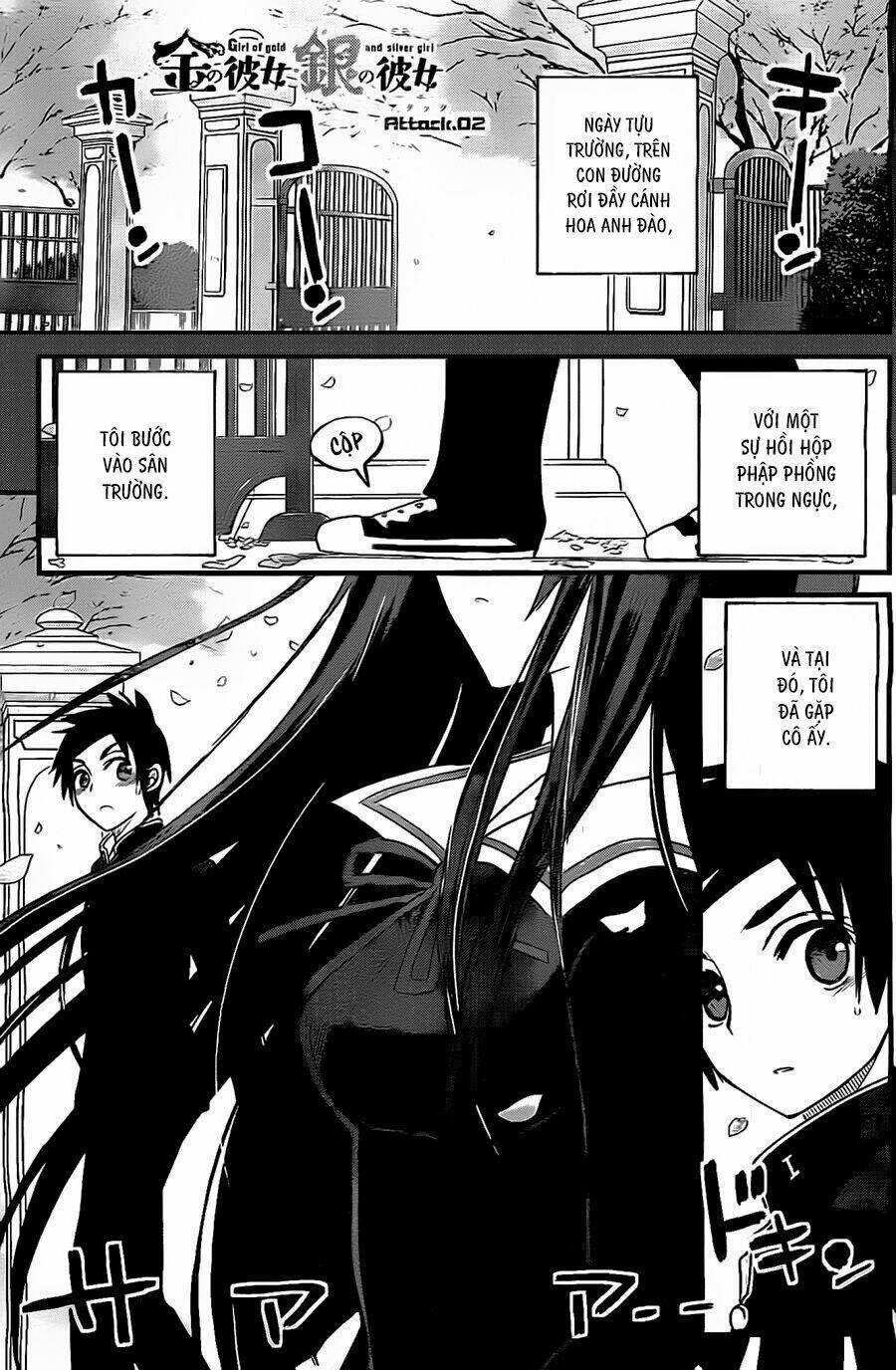 Kin No Kanojo, Gin No Kanojo - Chapter 2 - Trang 3