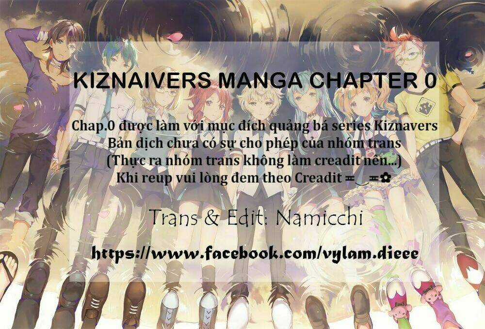 Kiznaivers Manga - Chapter 0 - Trang 1