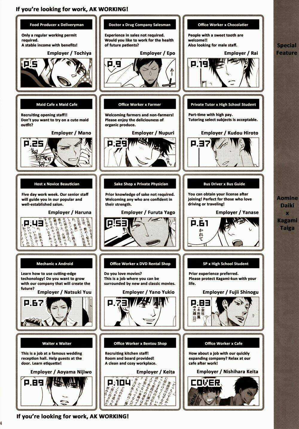 Knb Doujinshi - Ak Working Warning - Chapter 1 - Trang 3
