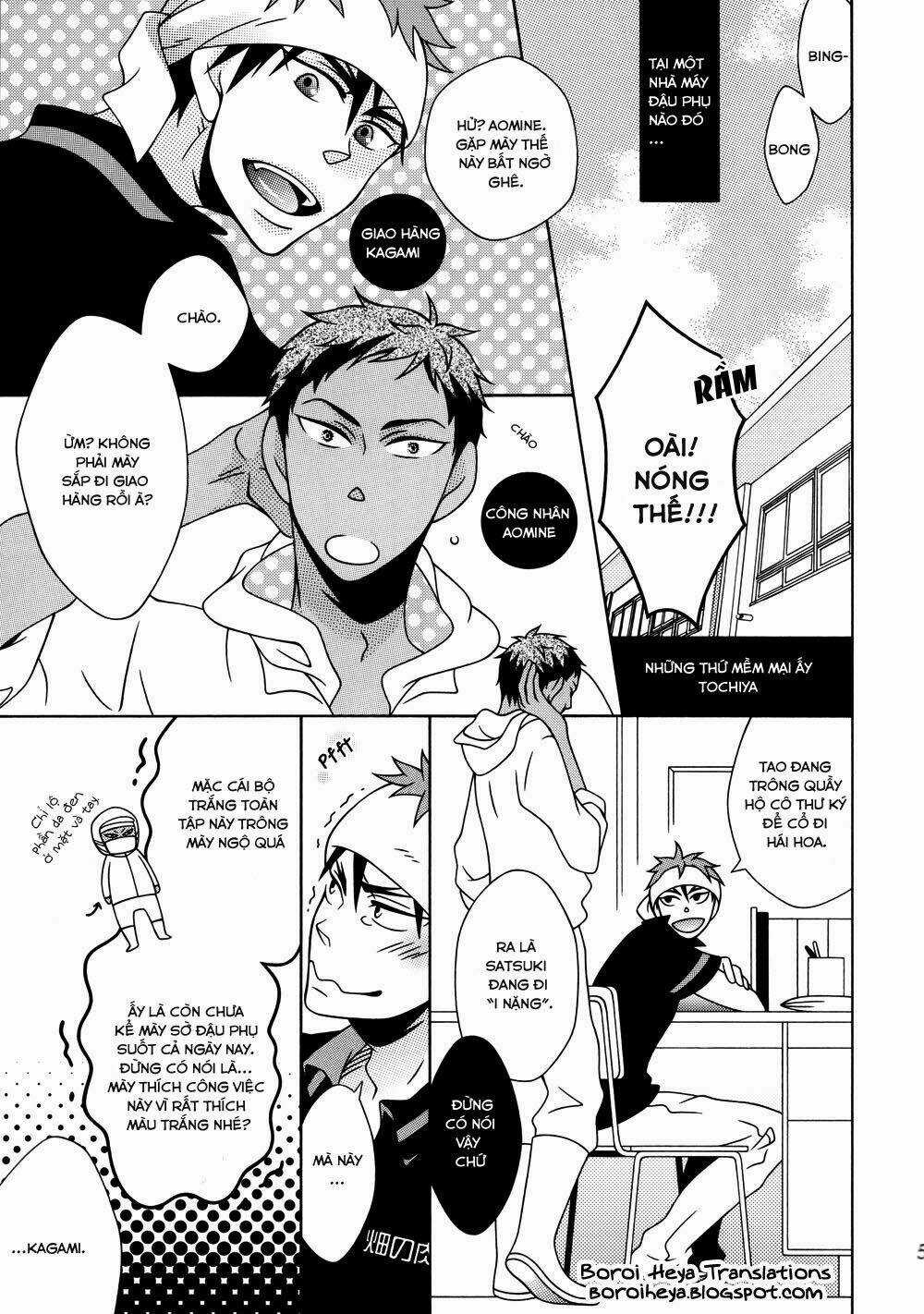 Knb Doujinshi - Ak Working Warning - Chapter 1 - Trang 6