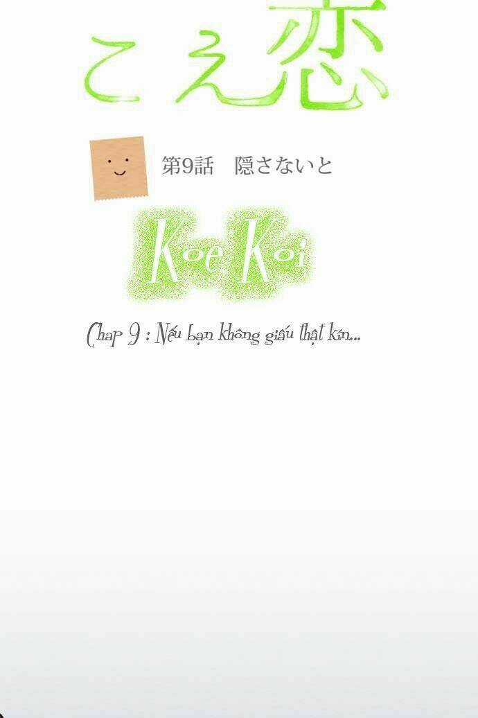 Koe koi - Chapter 9 - Trang 6