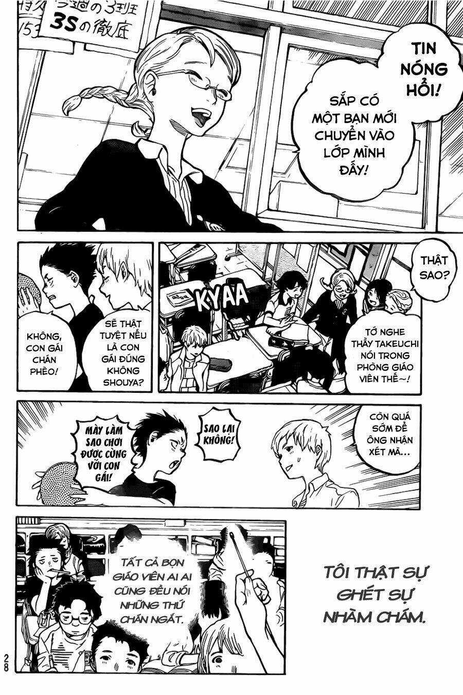 Koe No Katachi - Chapter 1 - Trang 19