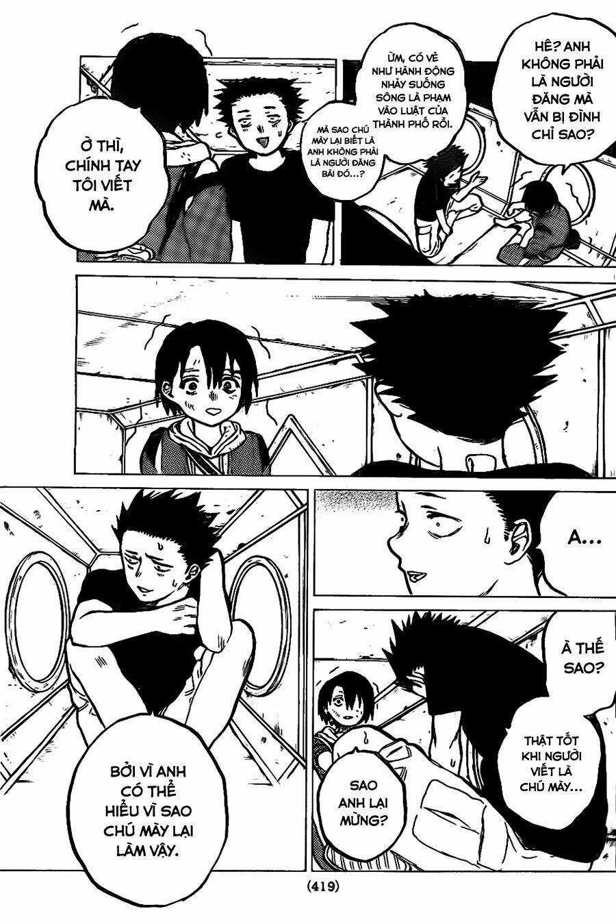 Koe No Katachi - Chapter 12 - Trang 12