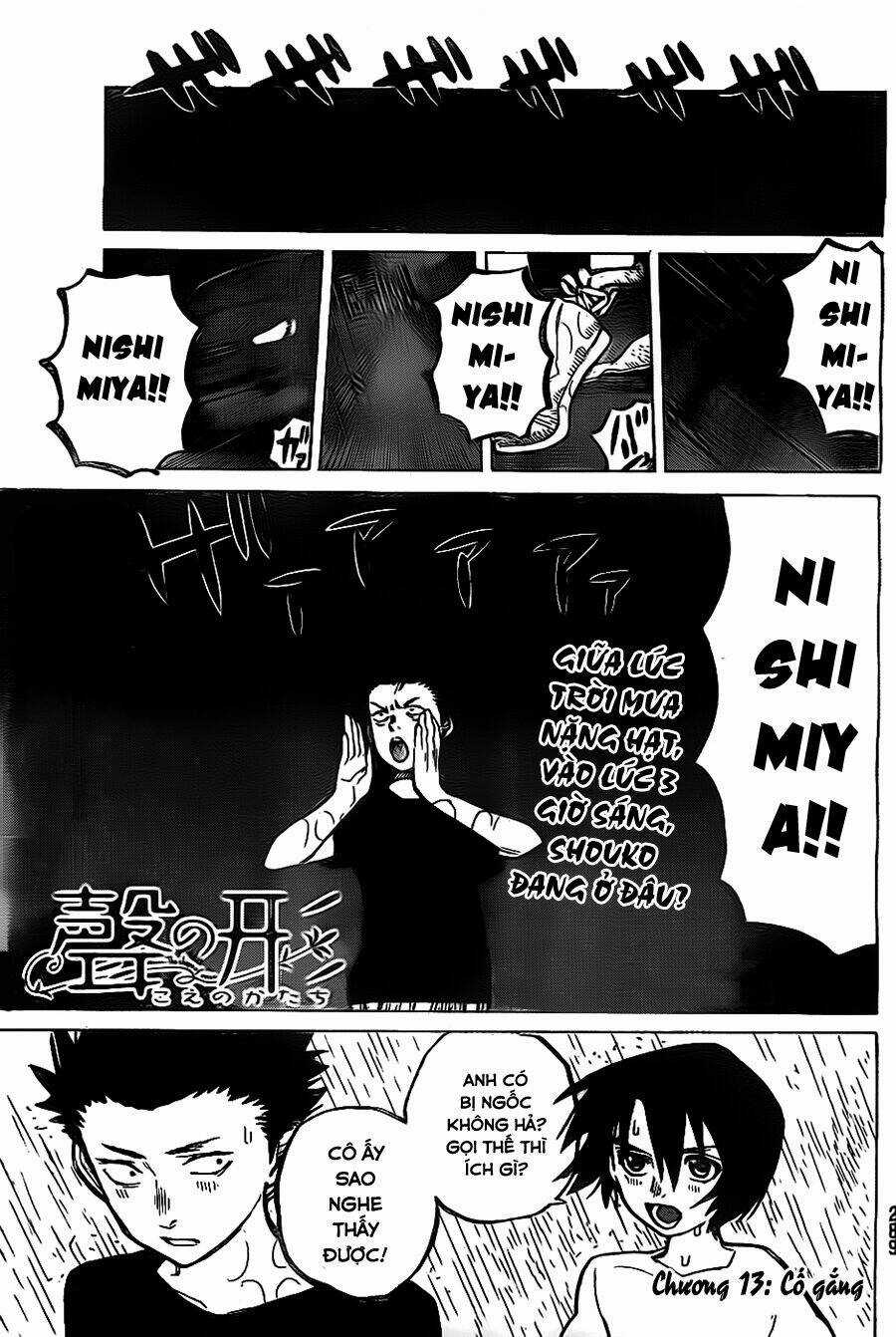 Koe No Katachi - Chapter 13 - Trang 2