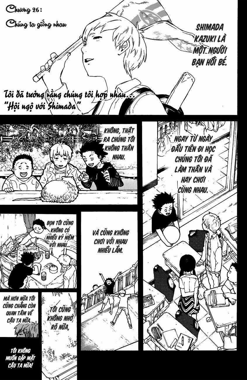 Koe No Katachi - Chapter 26 - Trang 2