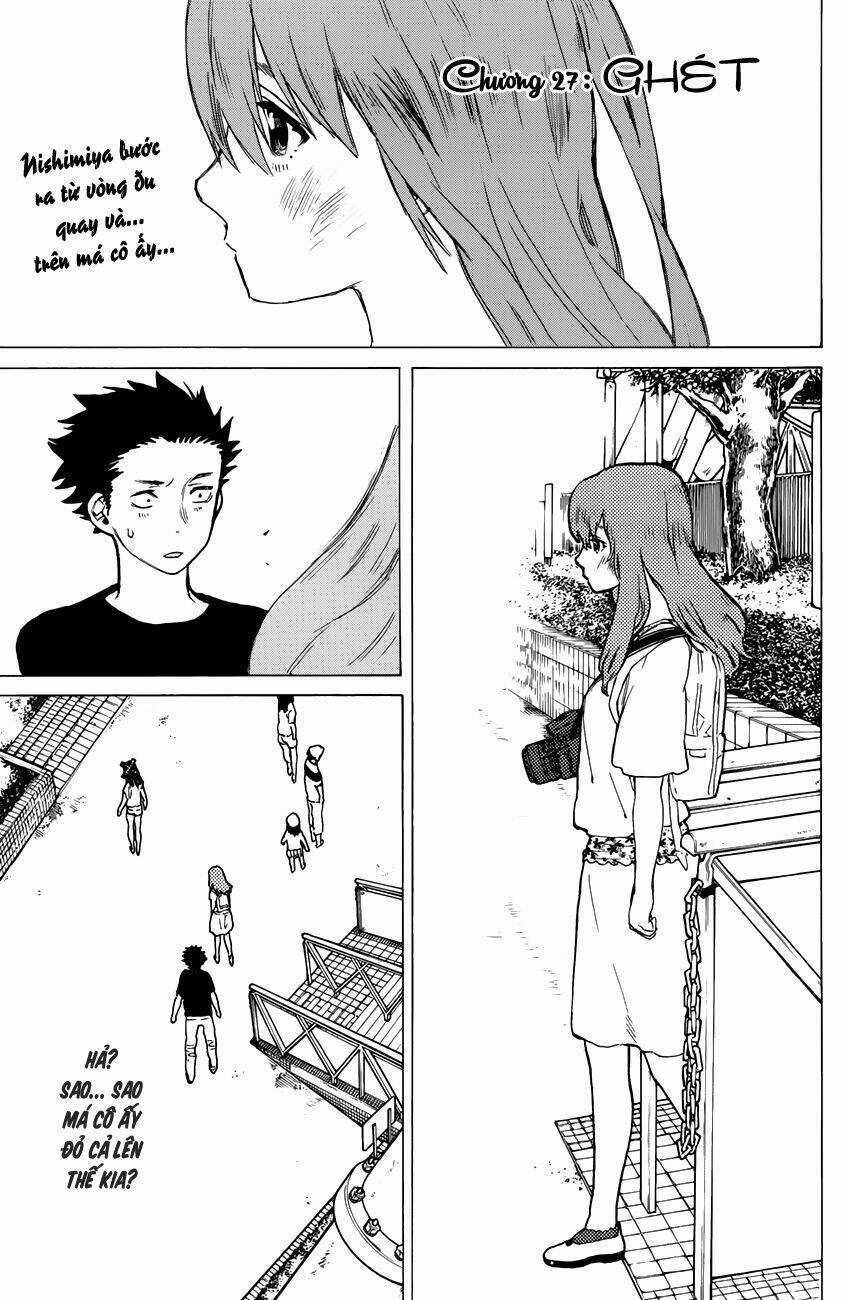 Koe No Katachi - Chapter 27 - Trang 2