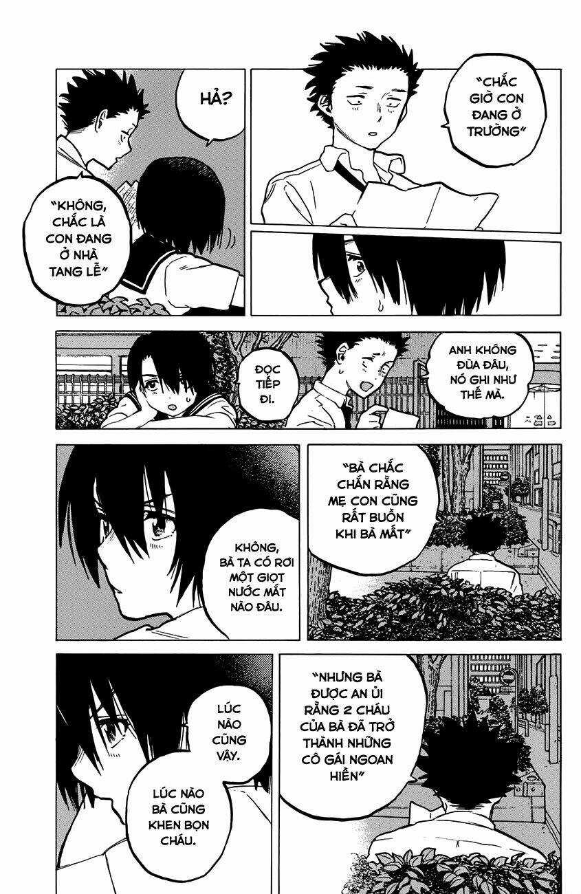 Koe No Katachi - Chapter 31 - Trang 12