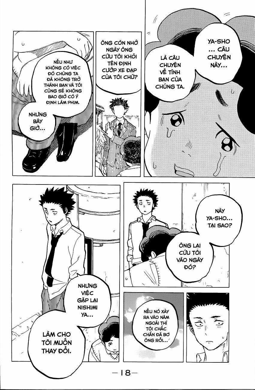 Koe No Katachi - Chapter 33 - Trang 16