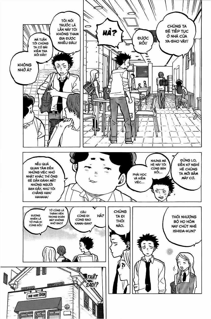 Koe No Katachi - Chapter 33 - Trang 7